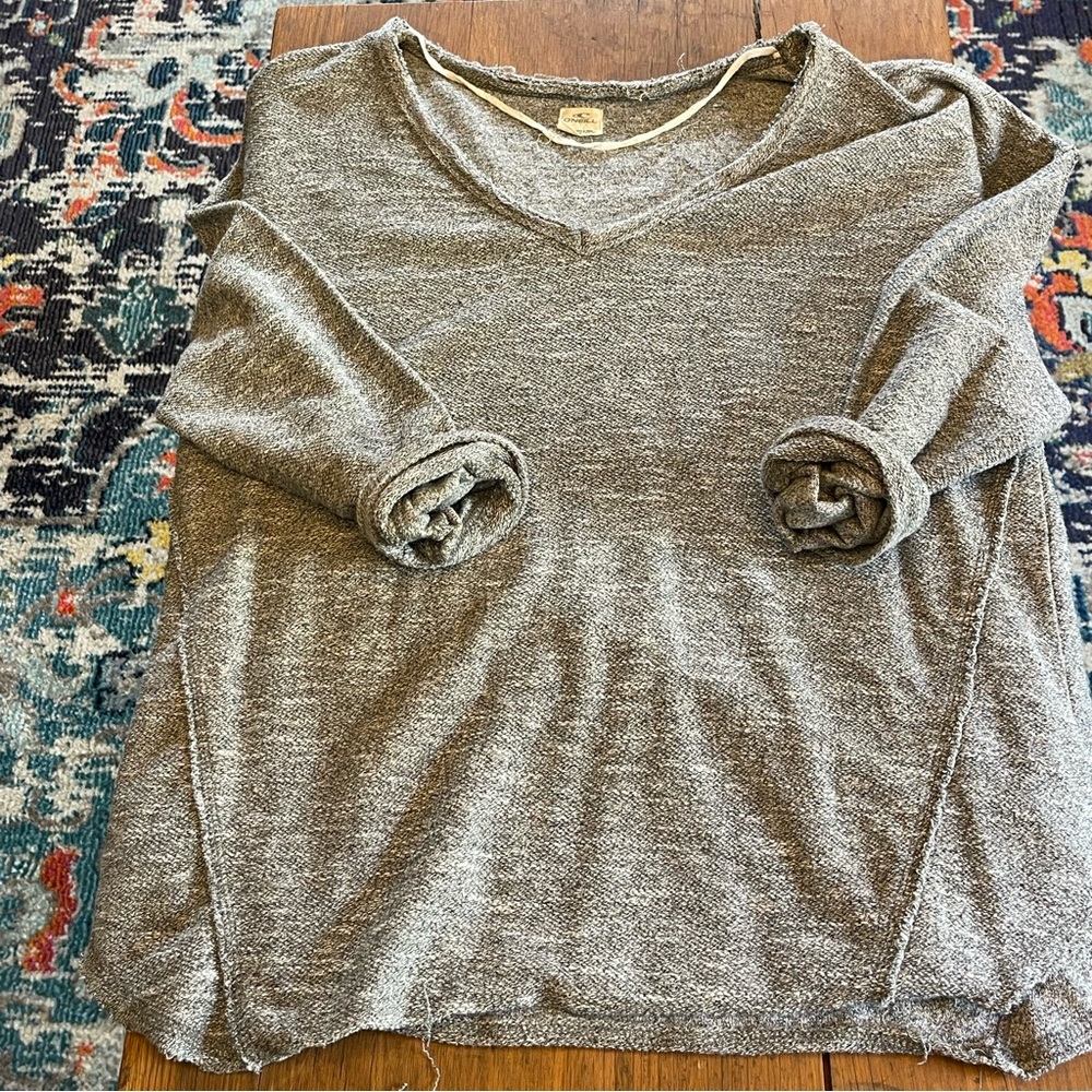 O’Neill raw hem sweater